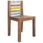 vidaXL Sillas de comedor 4 unidades madera maciza reciclada vidaXL Sillas de comedor 4 unidades madera maciza reciclada