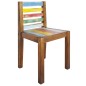 vidaXL Sillas de comedor 4 unidades madera maciza reciclada vidaXL Sillas de comedor 4 unidades madera maciza reciclada