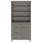 vidaXL Aparador HAMAR madera de pino maciza gris claro vidaXL Aparador HAMAR madera de pino maciza gris claro