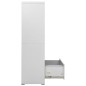 vidaXL Armario archivador de acero gris claro 90x46x164 cm vidaXL Armario archivador de acero gris claro 90x46x164 cm