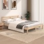 vidaXL Estructura de cama madera maciza de pino 120x190 cm vidaXL Estructura de cama madera maciza de pino 120x190 cm