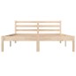 vidaXL Estructura de cama madera maciza de pino 120x190 cm vidaXL Estructura de cama madera maciza de pino 120x190 cm