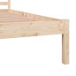 vidaXL Estructura de cama madera maciza de pino 120x190 cm vidaXL Estructura de cama madera maciza de pino 120x190 cm