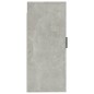 vidaXL Mueble para TV de pared gris hormigón 40x34,5x80 cm