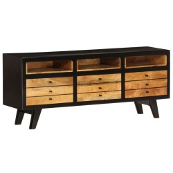 vidaXL Mueble para la TV madera maciza de mango 120x30x50 cm