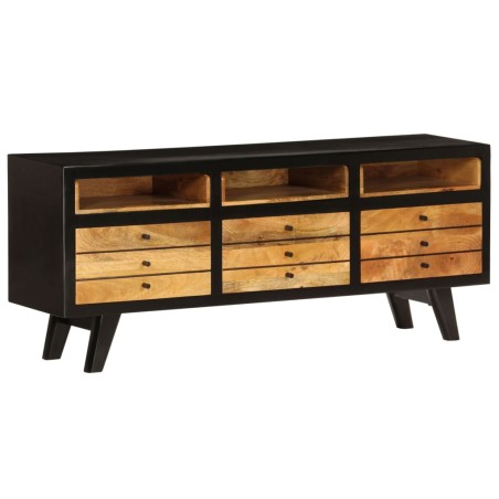vidaXL Mueble para la TV madera maciza de mango 120x30x50 cm