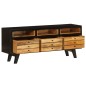 vidaXL Mueble para la TV madera maciza de mango 120x30x50 cm