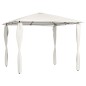 vidaXL Cenador con cubiertas de postes crema 3x3x2,6 m 160 g/m² vidaXL Cenador con cubiertas de postes crema 3x3x2,6 m 160 g/m²