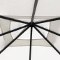 vidaXL Cenador con cubiertas de postes crema 3x3x2,6 m 160 g/m² vidaXL Cenador con cubiertas de postes crema 3x3x2,6 m 160 g/m²