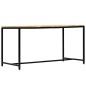 vidaXL Mesa de comedor madera maciza de mango en bruto 140x70x75 cm