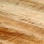 vidaXL Mesa de comedor madera maciza de mango en bruto 140x70x75 cm