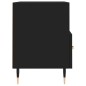 vidaXL Mueble para TV madera contrachapada negro 80x36x50 cm vidaXL Mueble para TV madera contrachapada negro 80x36x50 cm