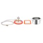 vidaXL Cámara de vacío de acero inoxidable 3,7 L vidaXL Cámara de vacío de acero inoxidable 3,7 L