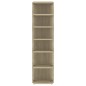 vidaXL Mueble zapatero de ingeniería roble Sonoma 27,5x27x102cm vidaXL Mueble zapatero de ingeniería roble Sonoma 27,5x27x102cm