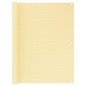 vidaXL Toldo para balcón HDPE beige 120x300 cm
