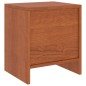vidaXL Mesitas de noche 2 uds madera de pino marrón miel 35x30x40 cm vidaXL Mesitas de noche 2 uds madera de pino marrón miel 35x30x40 cm