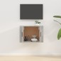 vidaXL Mueble para TV de pared gris hormigón 57x34,5x40 cm vidaXL Mueble para TV de pared gris hormigón 57x34,5x40 cm