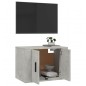 vidaXL Mueble para TV de pared gris hormigón 57x34,5x40 cm vidaXL Mueble para TV de pared gris hormigón 57x34,5x40 cm