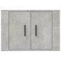 vidaXL Mueble para TV de pared gris hormigón 57x34,5x40 cm vidaXL Mueble para TV de pared gris hormigón 57x34,5x40 cm