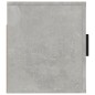 vidaXL Mueble para TV de pared gris hormigón 57x34,5x40 cm vidaXL Mueble para TV de pared gris hormigón 57x34,5x40 cm