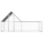 vidaXL Gallinero acero galvanizado 4x2x2 m vidaXL Gallinero acero galvanizado 4x2x2 m