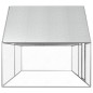 vidaXL Gallinero acero galvanizado 4x2x2 m vidaXL Gallinero acero galvanizado 4x2x2 m