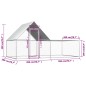 vidaXL Gallinero acero galvanizado 4x2x2 m vidaXL Gallinero acero galvanizado 4x2x2 m