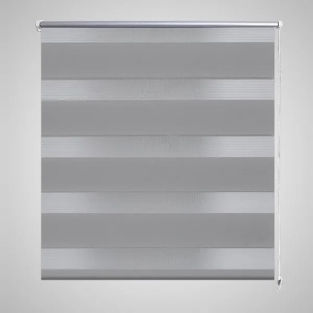 Persiana Cebra 140 x 175cm Gris