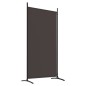 vidaXL Biombo divisor de 2 paneles de tela marrón 175x180 cm vidaXL Biombo divisor de 2 paneles de tela marrón 175x180 cm