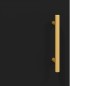 vidaXL Armario de pared madera de ingeniería negro 69,5x34x90 cm vidaXL Armario de pared madera de ingeniería negro 69,5x34x90 cm