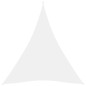 vidaXL Toldo de vela triangular tela Oxford blanco 4x5x5 m vidaXL Toldo de vela triangular tela Oxford blanco 4x5x5 m