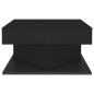 vidaXL Mesa de centro madera contrachapada negro 57x57x30 cm vidaXL Mesa de centro madera contrachapada negro 57x57x30 cm