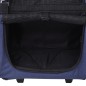 vidaXL Carrito trolley plegable multiusos para mascotas azul