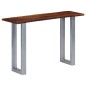vidaXL Mesa consola 115x35x76 cm madera maciza de acacia y hierro vidaXL Mesa consola 115x35x76 cm madera maciza de acacia y hierro