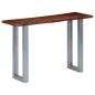 vidaXL Mesa consola 115x35x76 cm madera maciza de acacia y hierro vidaXL Mesa consola 115x35x76 cm madera maciza de acacia y hierro