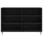 vidaXL Aparador de madera contrachapada negro 103,5x35x70 cm vidaXL Aparador de madera contrachapada negro 103,5x35x70 cm