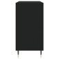 vidaXL Aparador de madera contrachapada negro 103,5x35x70 cm vidaXL Aparador de madera contrachapada negro 103,5x35x70 cm