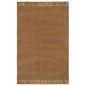 vidaXL Alfombra con borlas yute 160x230 cm vidaXL Alfombra con borlas yute 160x230 cm