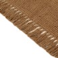 vidaXL Alfombra con borlas yute 160x230 cm vidaXL Alfombra con borlas yute 160x230 cm