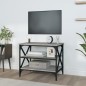 vidaXL Mueble de TV madera contrachapada gris Sonoma 60x40x50 cm vidaXL Mueble de TV madera contrachapada gris Sonoma 60x40x50 cm