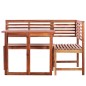 vidaXL Set mesa y sillas bistró de jardín 2 pzas madera maciza acacia vidaXL Set mesa y sillas bistró de jardín 2 pzas madera maciza acacia