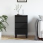 vidaXL Aparador madera de ingeniería negro 40x35x70 cm vidaXL Aparador madera de ingeniería negro 40x35x70 cm