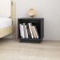 vidaXL Mesita de noche de madera maciza de pino gris 40x30x40 cm vidaXL Mesita de noche de madera maciza de pino gris 40x30x40 cm