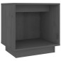 vidaXL Mesita de noche de madera maciza de pino gris 40x30x40 cm vidaXL Mesita de noche de madera maciza de pino gris 40x30x40 cm