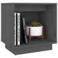 vidaXL Mesita de noche de madera maciza de pino gris 40x30x40 cm vidaXL Mesita de noche de madera maciza de pino gris 40x30x40 cm