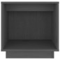vidaXL Mesita de noche de madera maciza de pino gris 40x30x40 cm vidaXL Mesita de noche de madera maciza de pino gris 40x30x40 cm