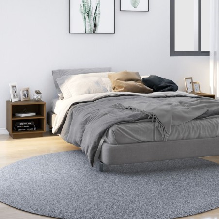 vidaXL Mesitas de noche 2 uds madera de pino marrón miel 40x34x40 cm