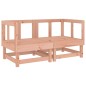 vidaXL Sofás esquineros con cojines 2 uds madera maciza abeto Douglas vidaXL Sofás esquineros con cojines 2 uds madera maciza abeto Douglas