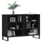 vidaXL Aparador de madera contrachapada negro 103,5x35x70 cm vidaXL Aparador de madera contrachapada negro 103,5x35x70 cm