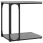 vidaXL Mesa auxiliar madera contrachapada gris Sonoma 50x35x52 cm vidaXL Mesa auxiliar madera contrachapada gris Sonoma 50x35x52 cm
